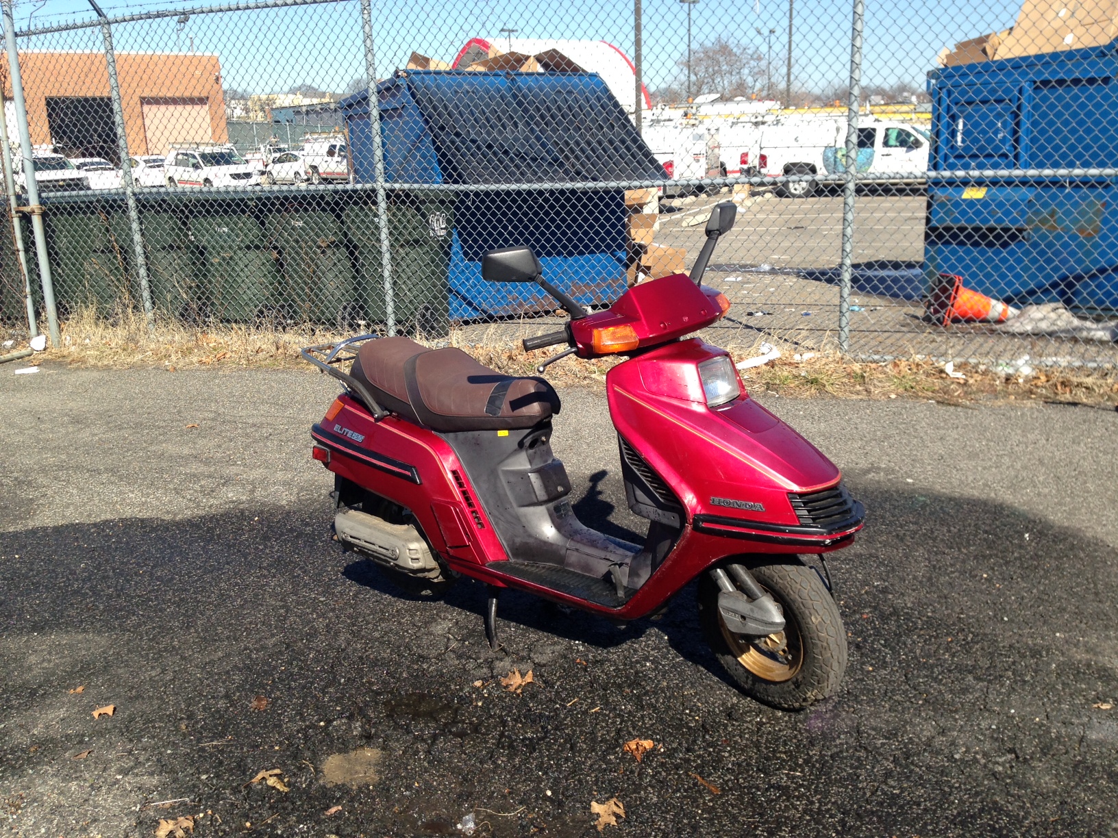 1985 Honda elite 250 reviews #4